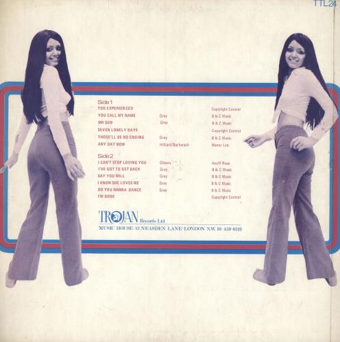 Owen Gray Reggae With Soul UK vinyl LP album (LP record) (732741)